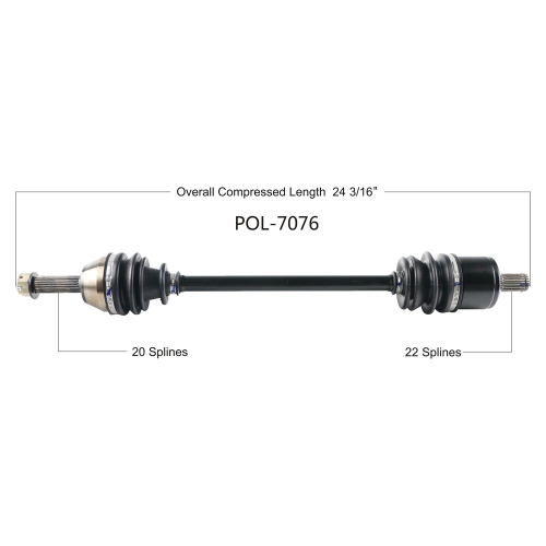 Open Trail - Open Trail OE 2.0 Front Axle - POL-7076