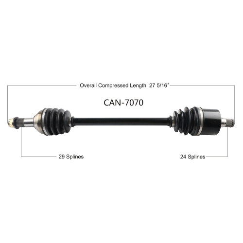 Open Trail - Open Trail OE 2.0 Rear Axle - CAN-7070