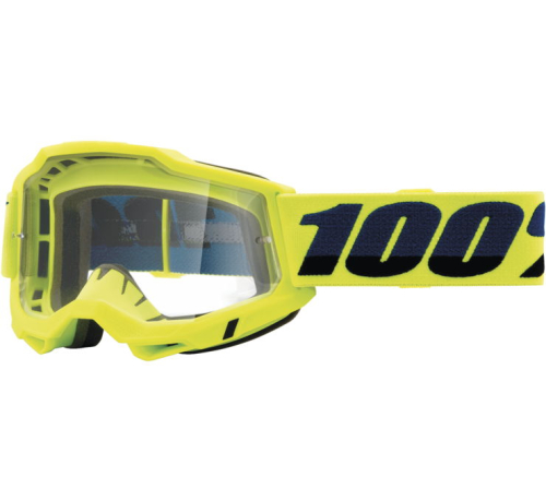 100% - 100% Accuri 2 OTG Goggles - 50018-00003 - Yellow / Clear Lens - OSFM