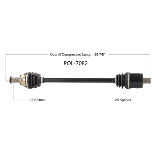Open Trail - Open Trail OE 2.0 Rear Axle - POL-7082