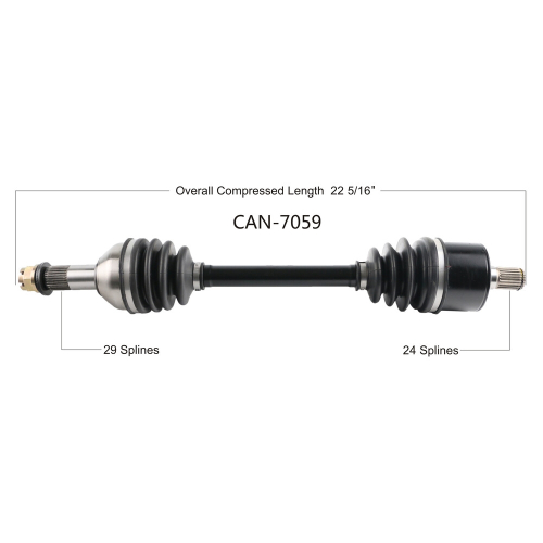 Open Trail - Open Trail OE 2.0 Rear Axle - CAN-7059
