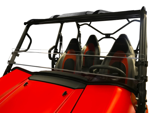 Spike Powersports - Spike Powersports Half Windscreen - Clear - 77-8855