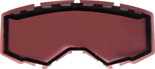 Fly Racing - Fly Racing Replacement Lenses For Vented Dual Lens - Silver Mirror/Polar Rose - 37-5500