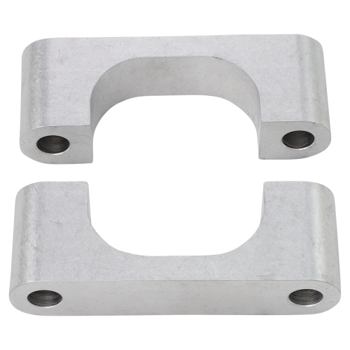 Klock Werks - Klock Werks Tire Hugger Front Fender Mounting Blocks for 21in. Tire - Raw Finish - KW05-02-0106-R