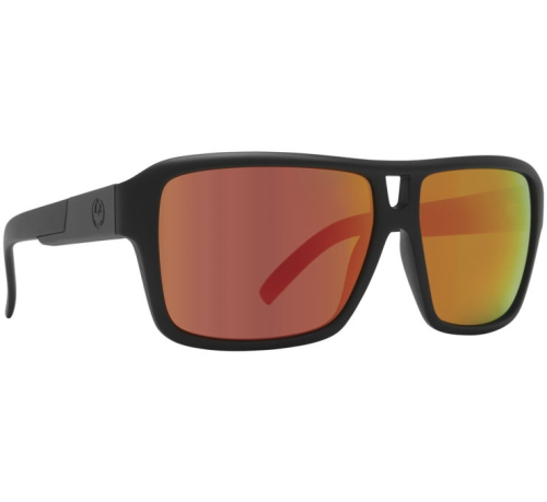Dragon Alliance - Dragon Alliance Dragon Eyewear The Jam Sunglasses - 455686013022 - Matte Black / Red Mirror Lens - OSFM