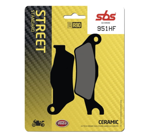 SBS - SBS Front/Rear Ceramic Brake Pads - 951HF