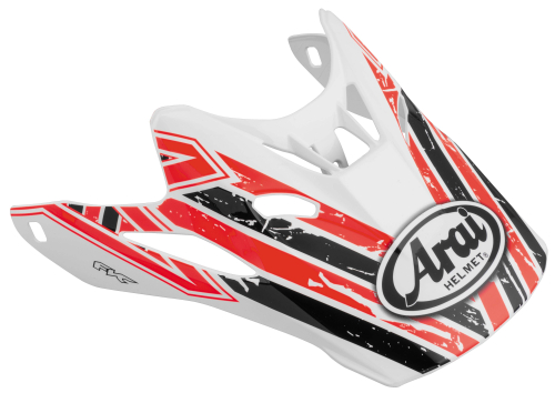 Arai Helmets - Arai Helmets Visor for VX-Pro4 Helmet - Shooting Star Red - 95482