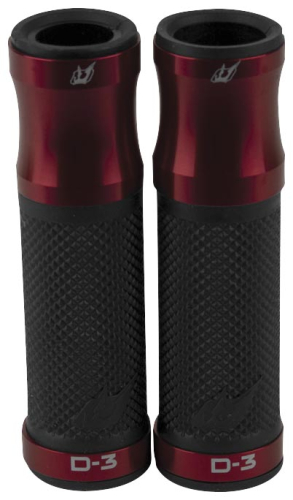 Driven Racing - Driven Racing D3 Grips - Red/Black - D3-RD/BK