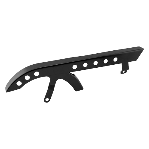 Bikers Choice - Bikers Choice Upper Belt Guard with Holes - Black - 105148
