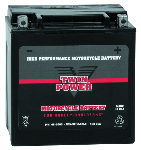 Twin Power - Twin Power High Performance Factory Activated AGM Battery - TPWM7230L