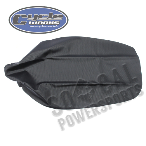 Quad Works - Quad Works Cycle Works Seat Cover - Gripper Black - 36-31289-01