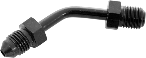 Goodridge - Goodridge Universal 45deg. Tube Adapter - Ebony - P646-03BK