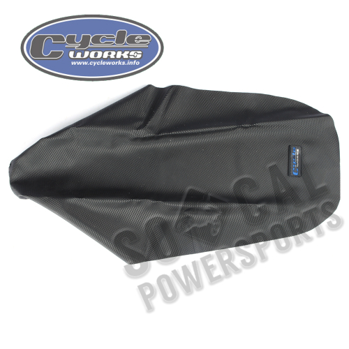 Quad Works - Quad Works Cycle Works Seat Cover - Gripper Black - 36-48502-01