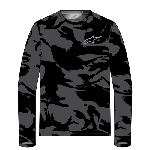 Alpinestars - Alpinestars Camo Performance Long Sleeve T-Shirt - 1214-71010-160-M - Black/Camo - Medium