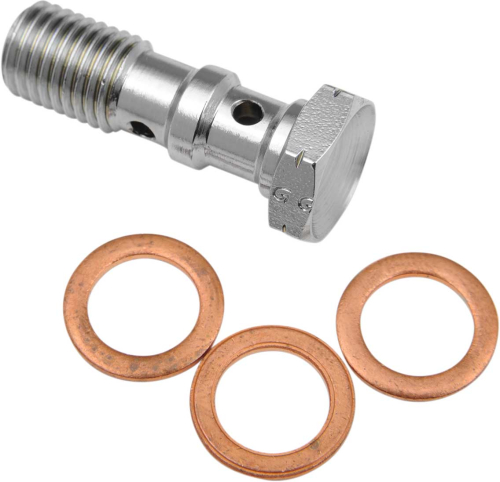 Goodridge - Goodridge Double Bolt for Honda, Kawasaki, Suzuki, Yamaha - 10mm x 1.25in. - P993-03-32CH