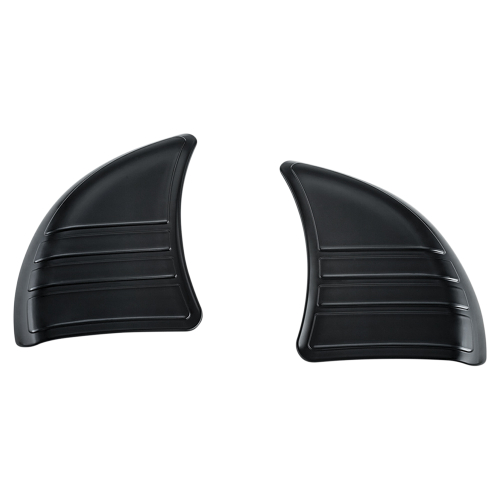 Kuryakyn - Kuryakyn Tri-Line Inner Fairing Cover Plates - Gloss Black - 6979