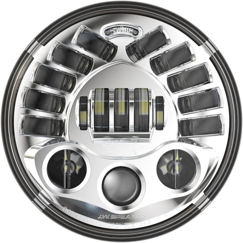 Custom Dynamics - Custom Dynamics 7in. Probeam Adaptive Headlamp - Chrome - PB-7A-14-C