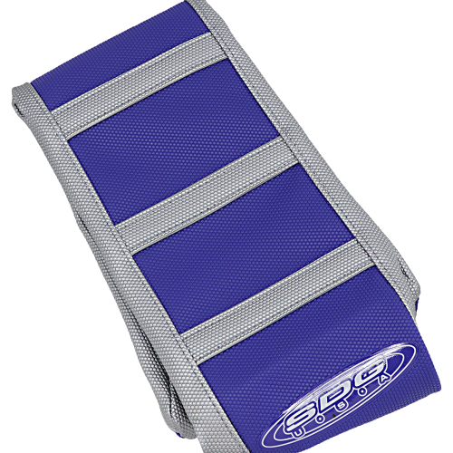 SDG - SDG 6-Rib Gripper Seat Cover - Blue Cover/Blue Sides with Gray Ribs - 95945XBX