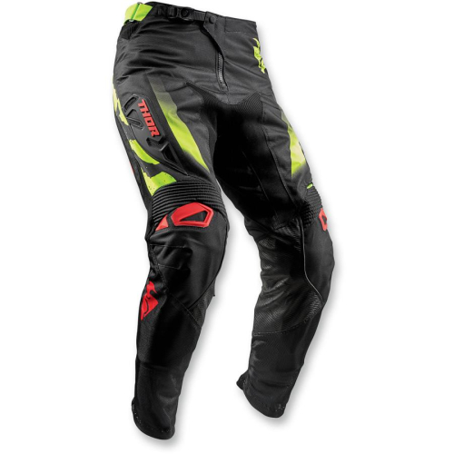 Thor - Thor Fuse Rampant Pants - XF-2-2901-6562 - Black/Red/Lime - 30