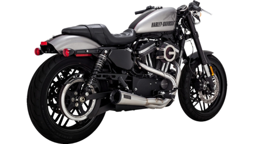 Vance & Hines - Vance & Hines Upsweep 2-Into-1 Exhaust System - 27637