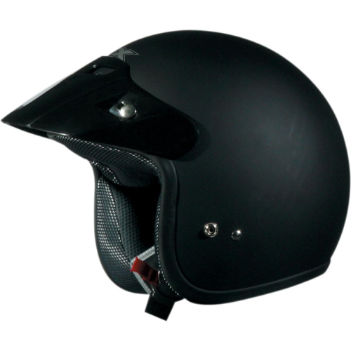 AFX - AFX FX-75 Solid Youth Helmet - 0105-0010 - Flat Black - Large