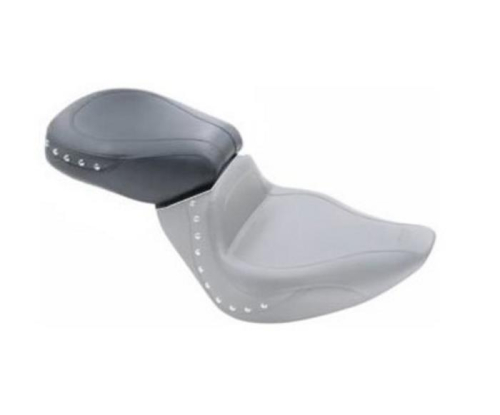 Mustang - Mustang Sport Touring Rear Seat - Smooth - Chrome Studs - 76253