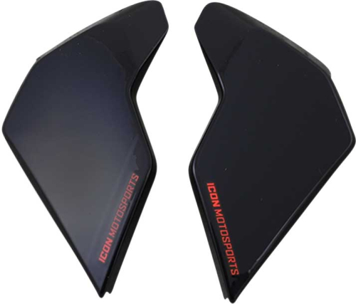 Icon - Icon Side Plate for Airflite Helmets - Crosslink Red - 0133-1277