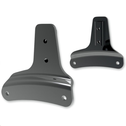 Khrome Werks - Khrome Werks Round Side Plates - Gloss Black - KW3850