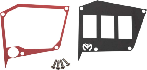Moose Utility - Moose Utility Switch Dash Plate - Red - 100-5068-PU