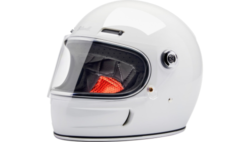 Biltwell Inc. - Biltwell Inc. Gringo SV Solid Helmet - 1006-104-501 - Gloss White - X-Small
