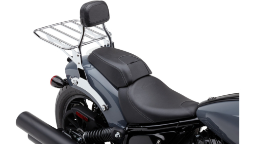 Cobra - Cobra Detachable Mini-Backrest - Chrome - 502-2012