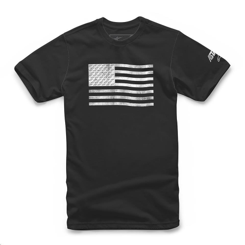 Alpinestars - Alpinestars Flag T-Shirt - 1210-72026-10-MD - Black - Medium