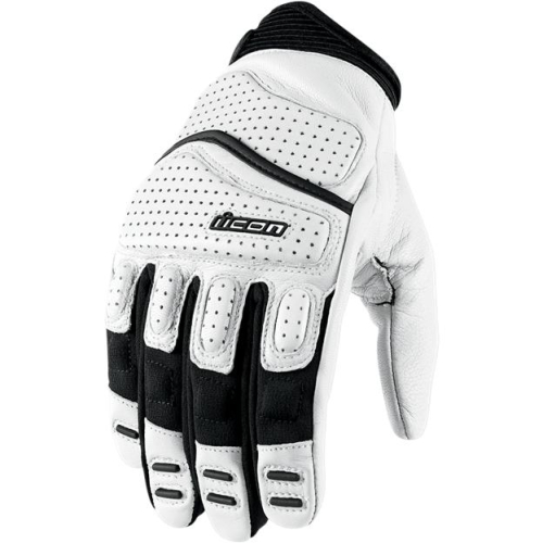 Icon - Icon Superduty 2 Gloves - 3301-1355 - White - Large