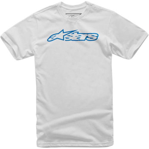 Alpinestars - Alpinestars Blaze Youth T-Shirt - 303872000272XS - White/Blue - X-Small