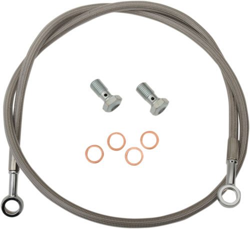 Parts Unlimited - Parts Unlimited Extended Length Brake Line - 37in. - 1741-5075