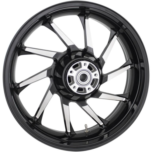 Coastal Moto - Coastal Moto Precision Cast Hurricane 3D Rear Wheel - 18in. x 5.5in. - Black - 3D-HUR185BC