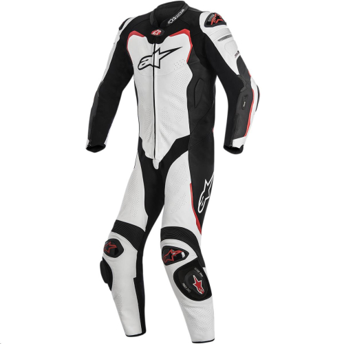 Alpinestars - Alpinestars GP Pro Leather Suit - 315501621350 - Black/White/Red - 40