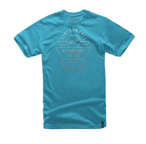 Alpinestars - Alpinestars Chevron T-Shirt - 10167200276S - Turquoise - Small