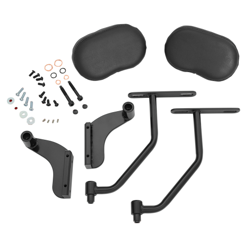 Show Chrome - Show Chrome Deluxe Armrest Kit - Black - 52-926BK