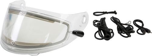 G-Max - G-Max Electric Lens Shield for MD-01/MD-01S Helmets - Clear with Cord Kit - G064066