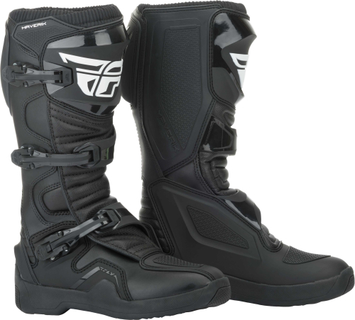 Fly Racing - Fly Racing Maverik Boots - 364-67112 - Black - 12