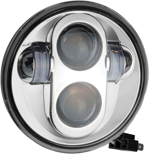 PathFinder - PathFinder 5-3/4in. LED Headlight - Chrome - HD5MC