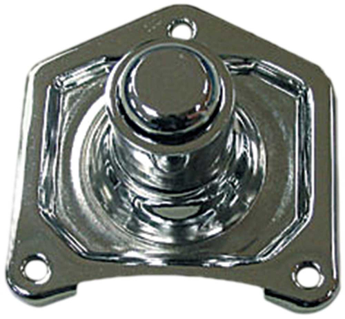HardDrive - HardDrive Solenoid End Cover/Starter Button - Chrome - 19-0401