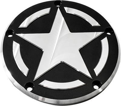 Precision Billet - Precision Billet Fluted Billet Derby Cover - Chrome - FLU-230-5H-CHR