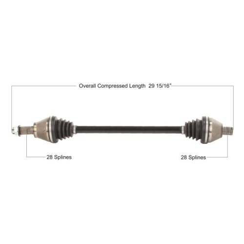 TYTANEUM - TYTANEUM OE Style CV Axle - POL-7087