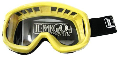 Emgo - Emgo Goggles - 76-49555 - Yellow - OSFM
