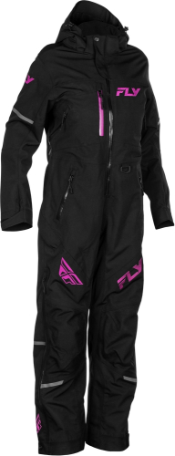 Fly Racing - Fly Racing Cobalt Shell Womens Monosuit - 470-4365XS - Black/Fuchsia - X-Small