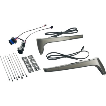 Ciro - Ciro Rydeculture Bryant M1 Saddlebag Lights - Light smoke lens - 4R000