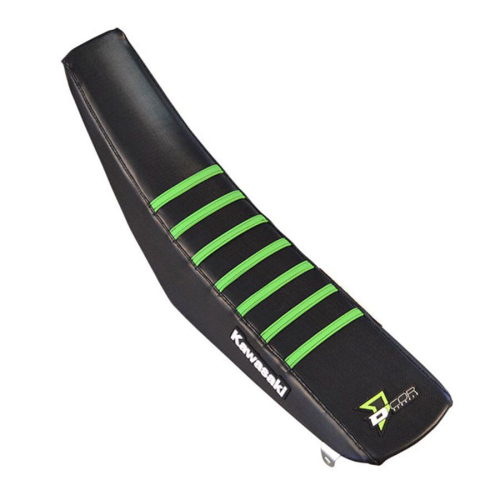 DCOR - DCOR Seat Cover - Black Sides - Black Top with Green Ribs - 30-20-105