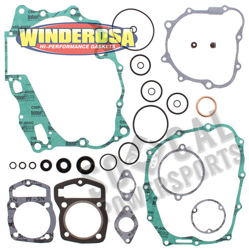 Winderosa - Winderosa Complete Gasket Set with Oil Seals - 811242